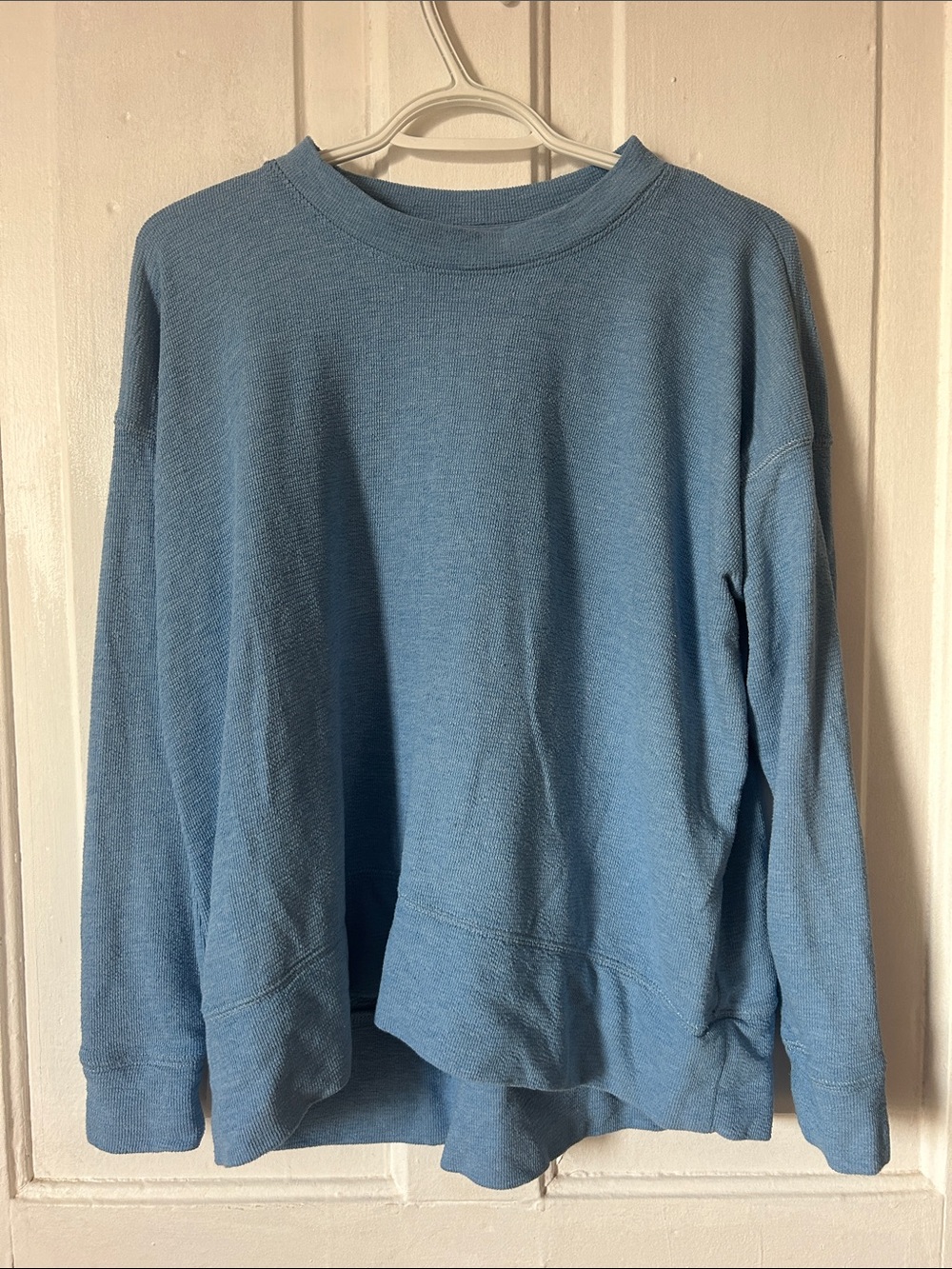 aerie Light Blue Women's Crewneck Sweatshirt